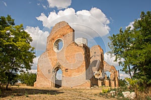 Ruins of old monastery AraÄa near Novi BeÄej